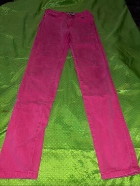 vtg . Parasuco Women's Pink Straight-Leg Jeans